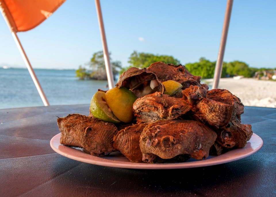 Pata e Cabra Food in Margarita island