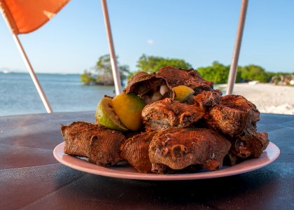 Pata e Cabra Food in Margarita island photo