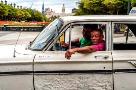 Public transport share taxi in Maracaibo city, Zulia, Venezuela