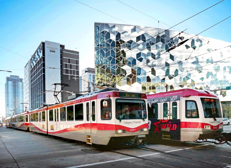 C-Train of Calgary, Canada October 2019
