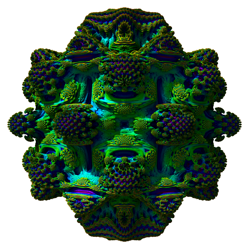Mandelbulb OpenCL 225MPx 20201202
