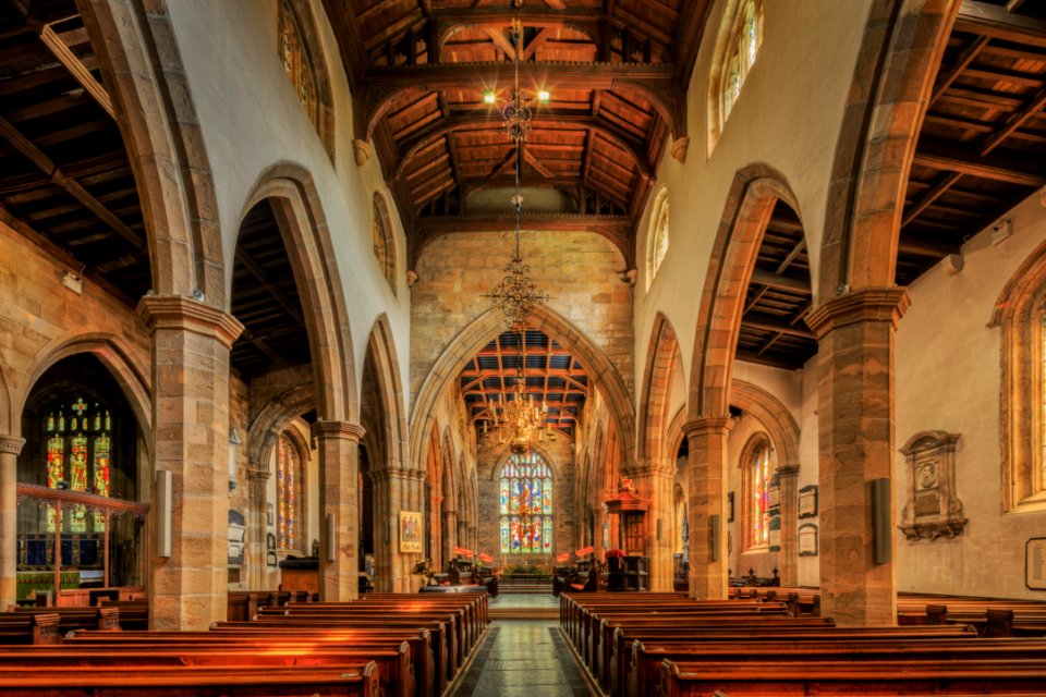 Lancaster Priory Interior