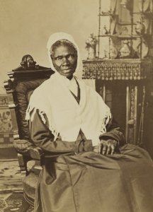 Sojourner Truth, 1870 (cropped, restored) photo