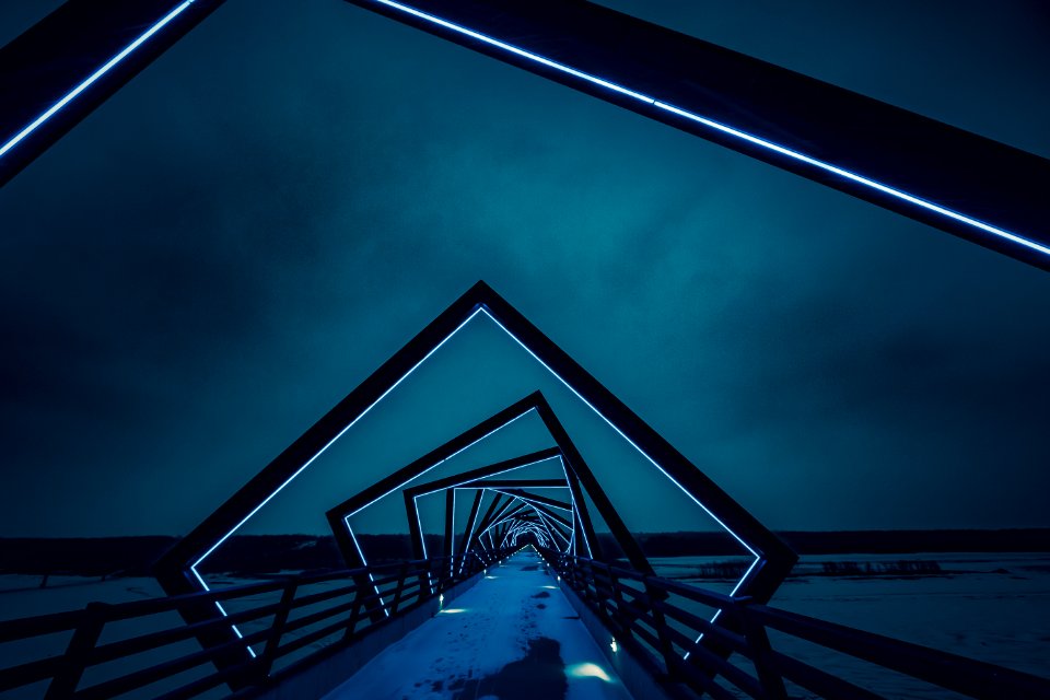 High Trestle Trail Bridge, Madrid, Iowa, United States (Unsplash F9o7u-CnDJk)