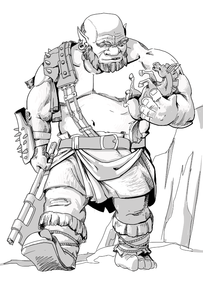 DnD Ogre