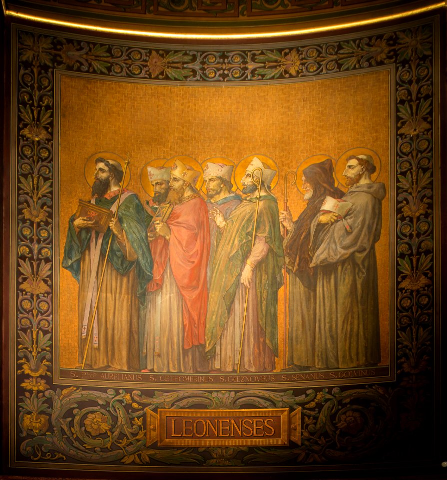 Procession des saints de Bretagne - diocse de Lon, cathdrale saint Pierre, Rennes, France