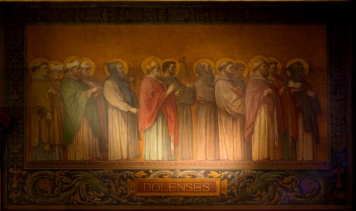 Procession des saints de Bretagne - diocse de Dol, cathdrale saint Pierre, Rennes, France