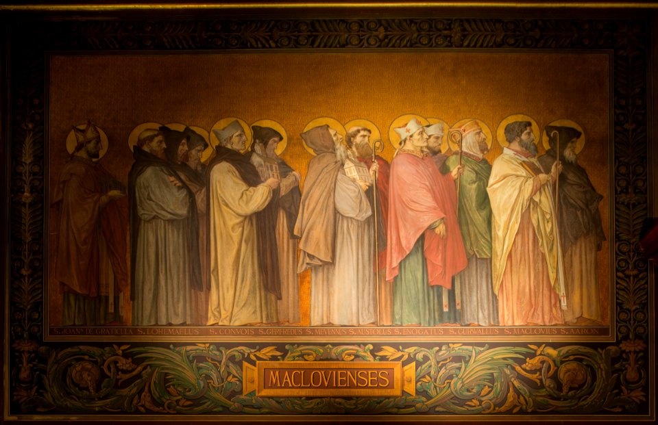 Procession des saints de Bretagne - diocse de Saint-Malo, cathdrale saint Pierre, Rennes, France