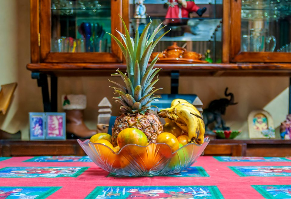 Fruits in the table