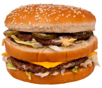 Big Mac hamburger