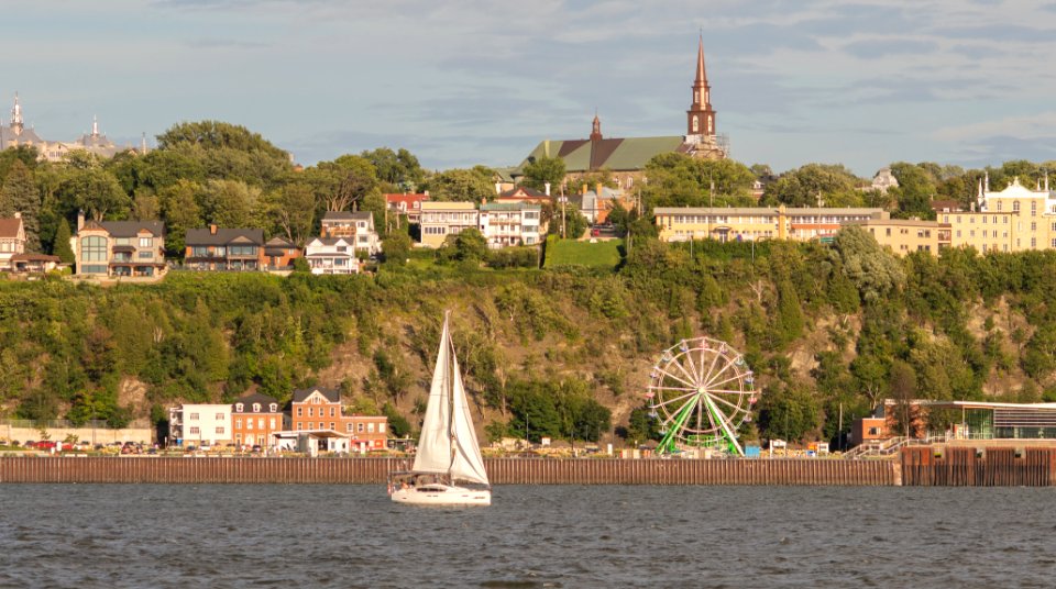 Fleuve Saint-Laurent et Levis