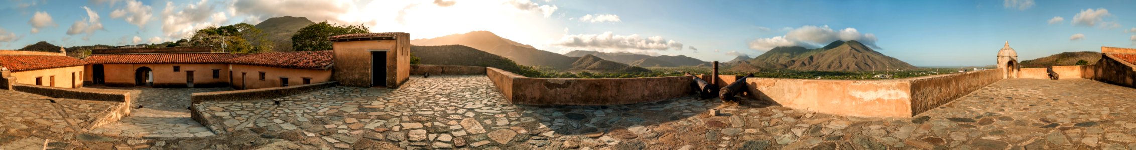 360 Panoramic view of Santa Rosa de la Eminencia Castle