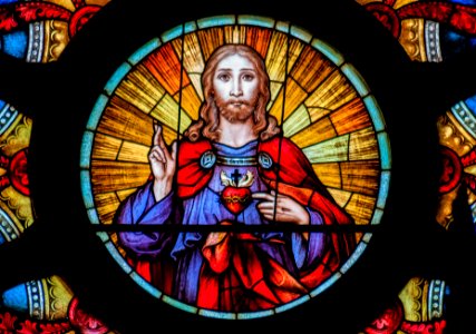 Vitral em Igreja Santa Efigenia