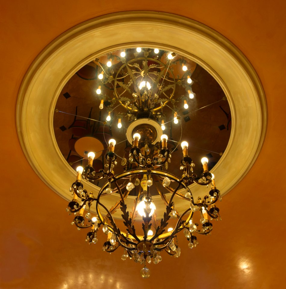 Ceiling Giolitti Ice Creams, Rome, Italy
