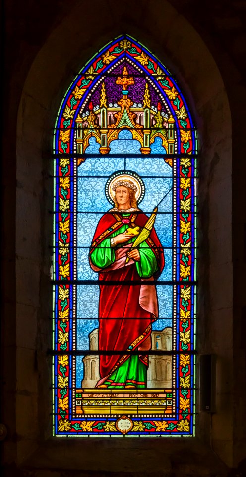 Sainte Eustelle Gesta glise Marsilly Charente-Maritime