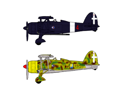 Fiat C.R.42 Falco profiles