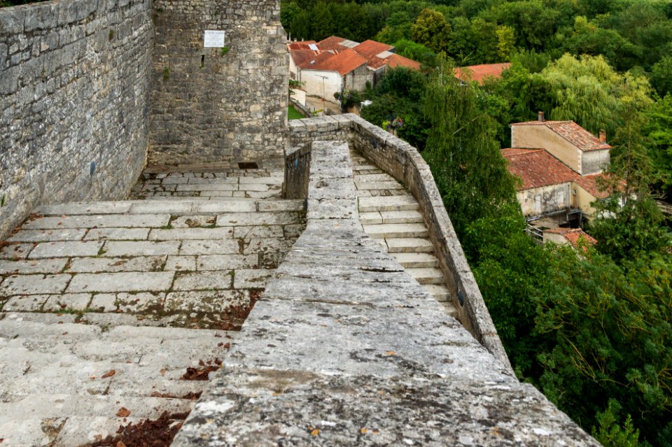 Grand staircase Pons Charente Maritime