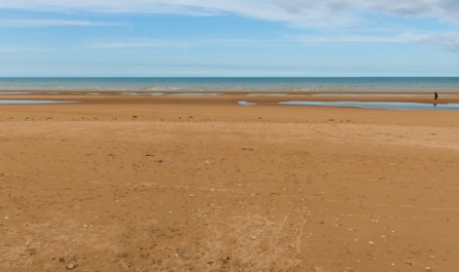 Omaha Beach front line