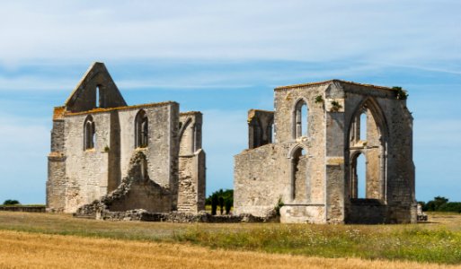 Abbaye Notre-Dame de R, R island, Charente-Maritime, France photo