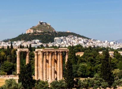 From Temple of Olympian Zeus to Lycabetus Athens Greece