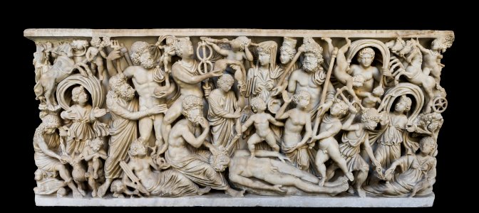 MANNapoli 6705 creation of the man sarcophagus