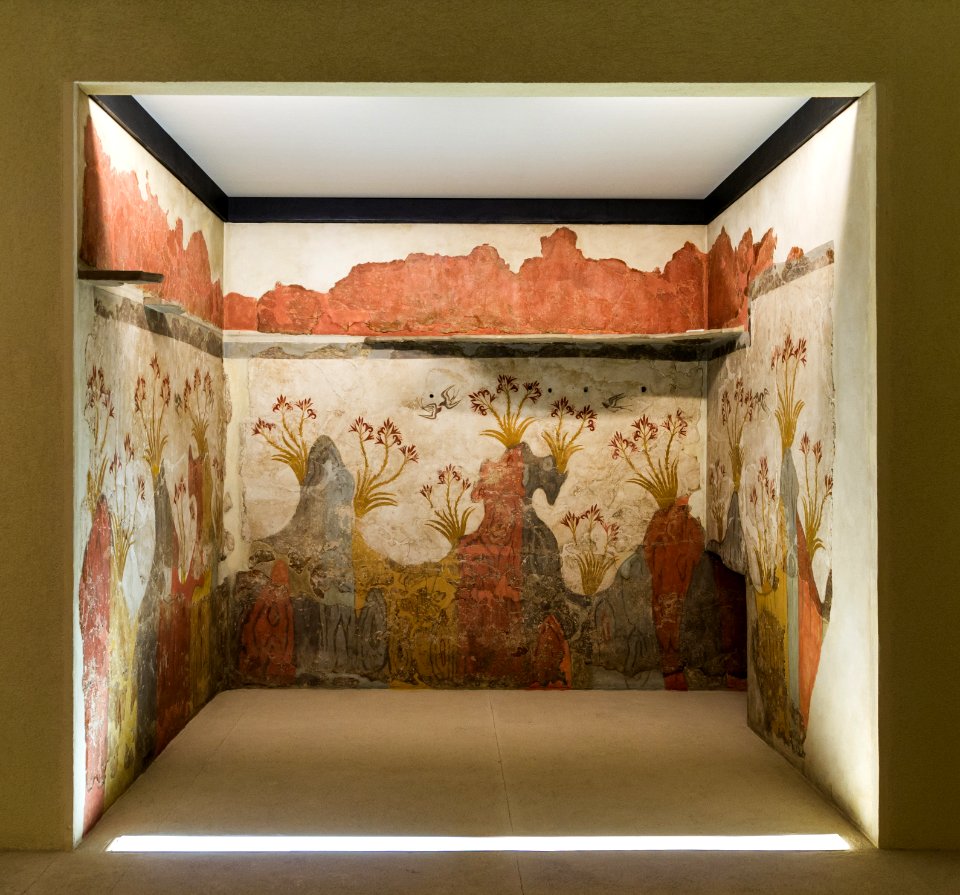 Spring fresco Akrotiri NAMA