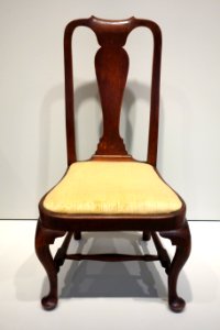 Side Chair, Boston, 1730-1745, walnut with maple - Chazen Museum of Art