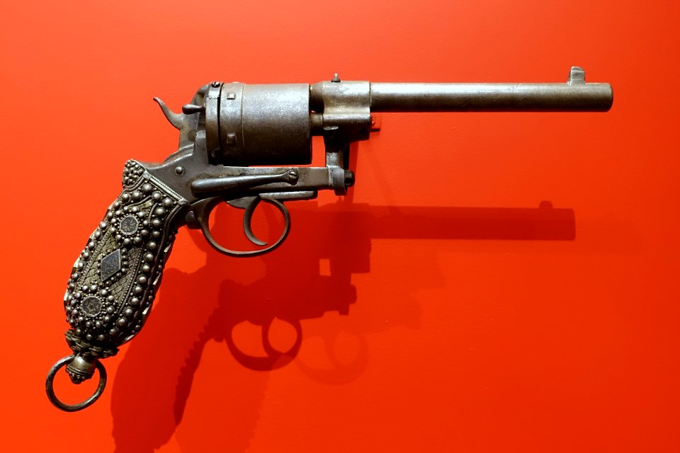 Revolver, Montenegro, late 1800s - Peabody Museum, Harvard University