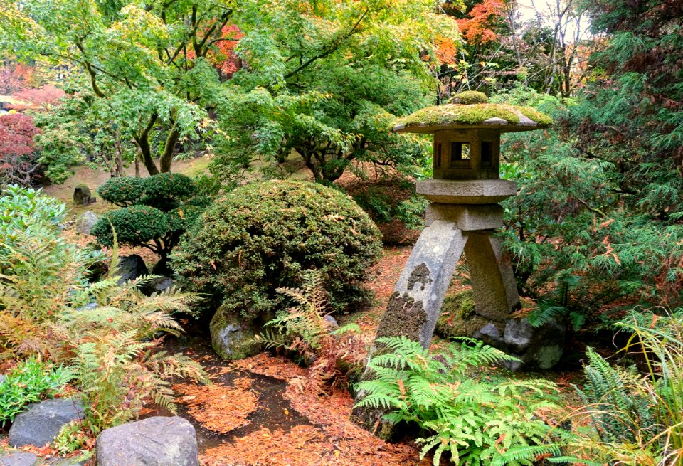 Lantern - Portland Japanese Garden - Portland, Oregon