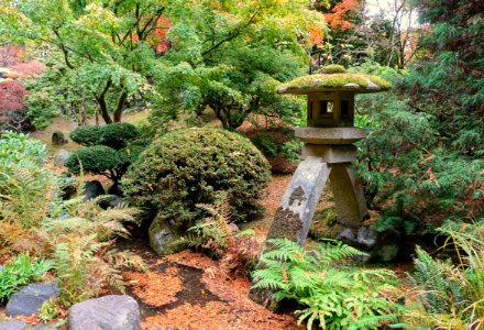 Lantern - Portland Japanese Garden - Portland, Oregon