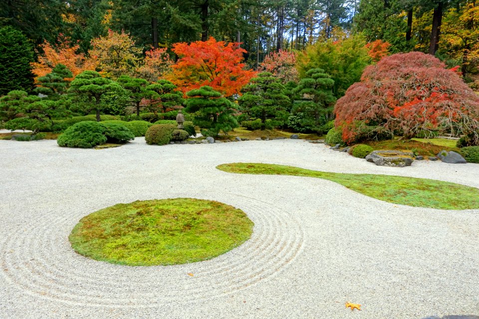Flat Garden - Portland Japanese Garden - Portland, Oregon