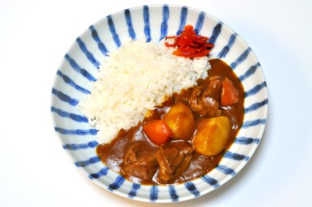 Beef curry rice