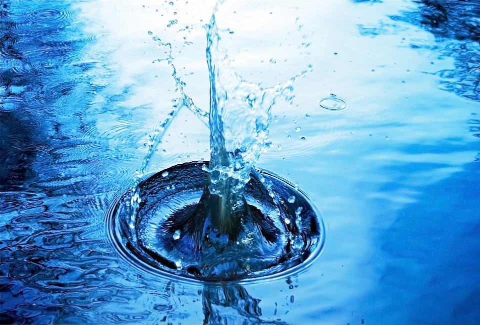Drops element circle