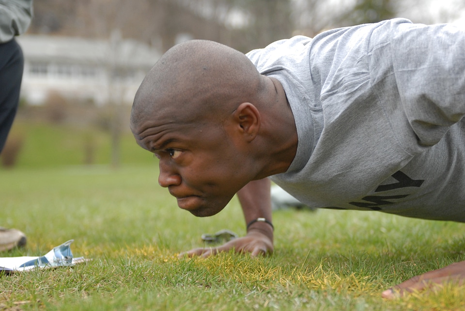Military training rigorous
