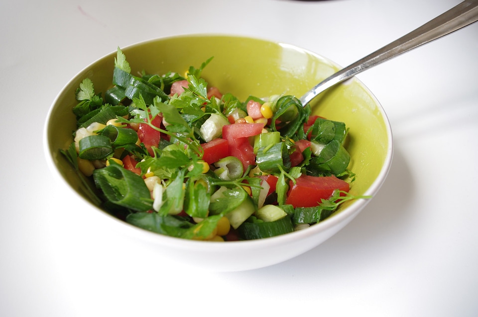 Vegetarian fresh bowl