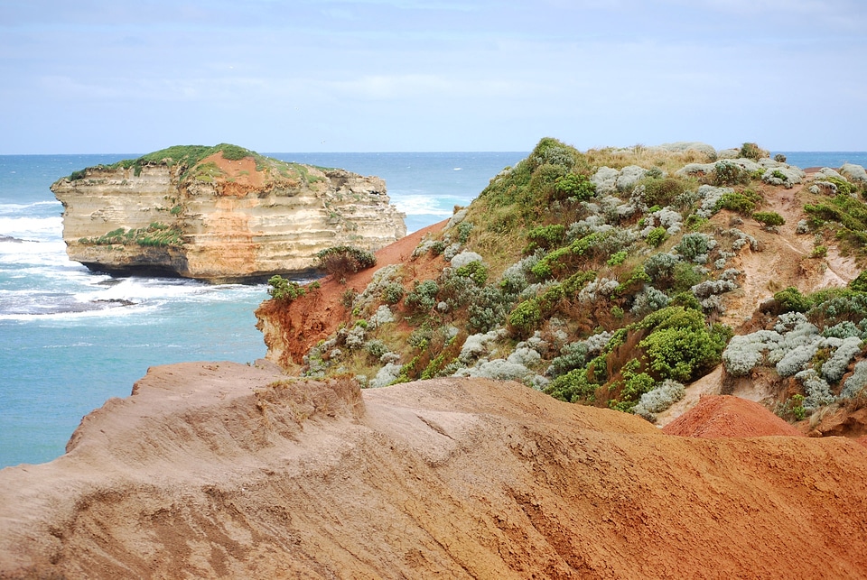 Coastline shore seascape photo