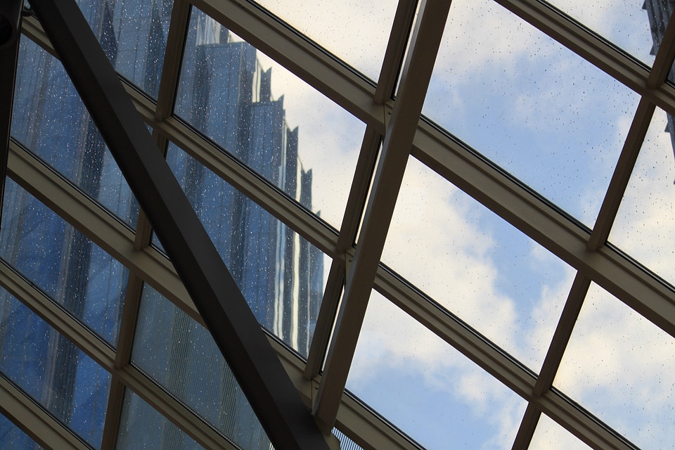 Architecture abstract modern