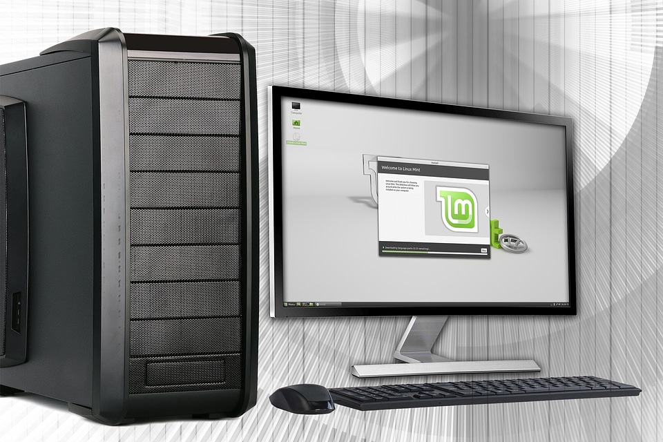 Desktop linux monitor