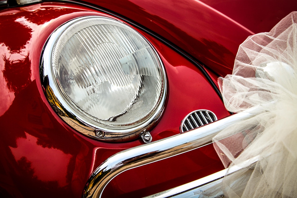 Motor volkswagen wedding