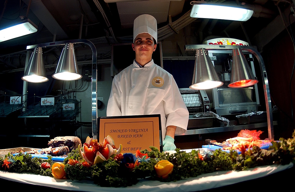Lights culinary meal