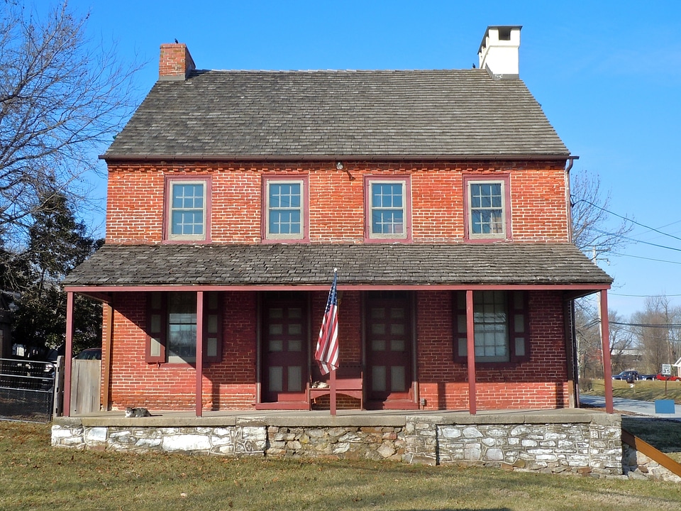 Historical brick building