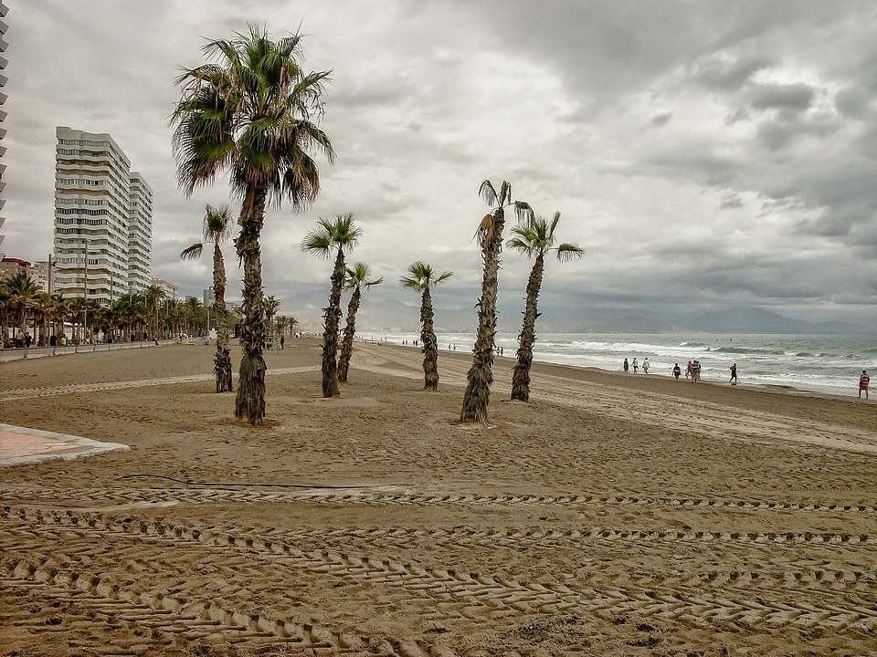 Mediterranean sea cloudy rides
