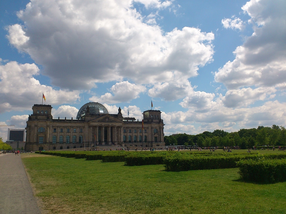 Government government district glass dome