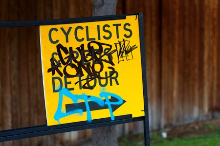Cyclists Go...