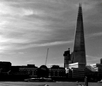 Thames Clipper - HMS Belfast - The Shard - River Thames - London - UK