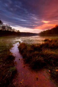 Sunset at Patuxent Research Refuge