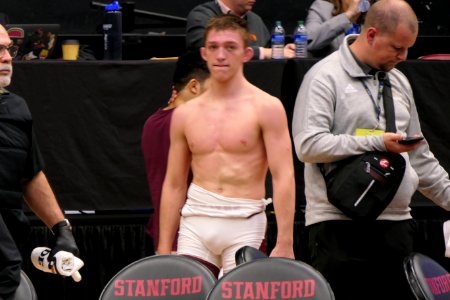 149lbs Lane Stigall (Oregon State) dec Tyler Brennan (Little Rock)