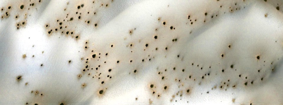 Mars - Gullied Dunes