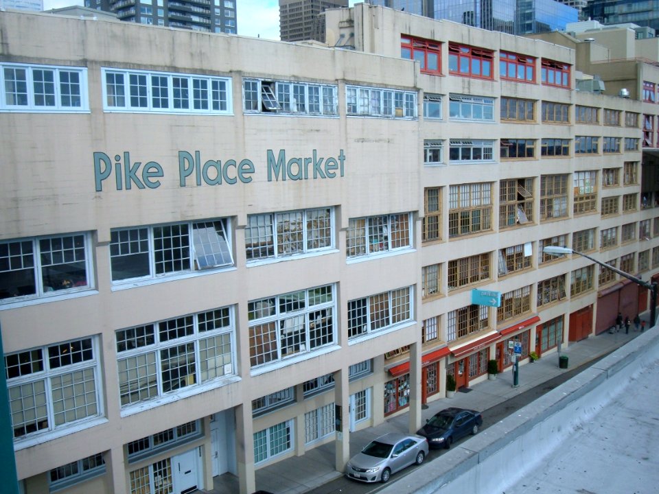 Backside of Pike Place Market
