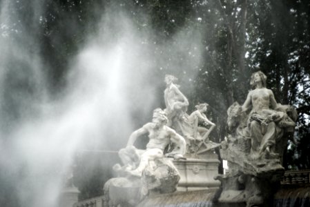 Seasons fountain. Best viewed large. photo